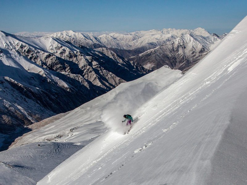 Nat Segal and Treble Cone New Zealand travel promotional photography