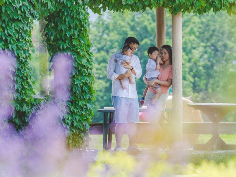 Tan family photography shoot in Niseko