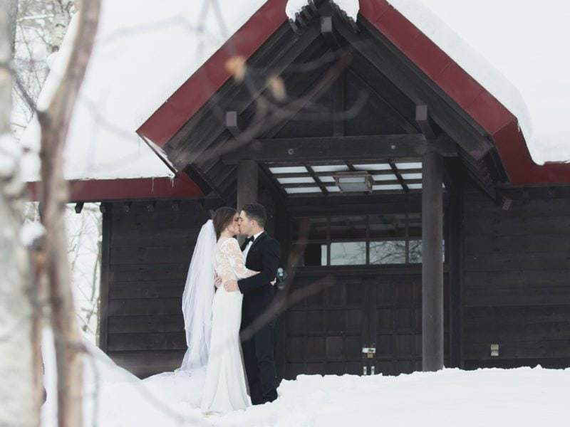 Ryan and Micheal's wedding in niseko